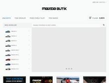 Tablet Screenshot of mazdabutik.com